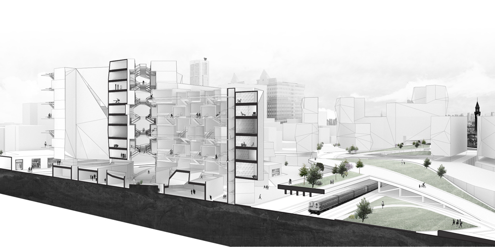 GSAPP karla rothstein intimate routine urban commute architecture masterplan housing